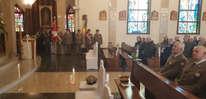 Msza Święta w intencji żołnierzy kościuszkowców i poległych za Ojczyznę – Kościół pw. Jana Pawła II w Warszawie Wesoła