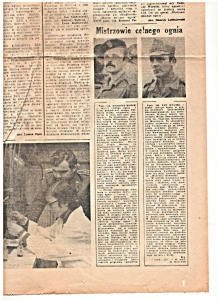 Mistrz celnego ognia : Głos Żołnierza 20.10.1980