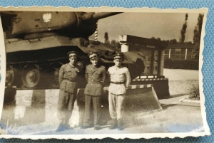 Z żołnierzami przodownikami w 1967 r.