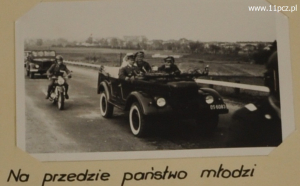 Uroczystości ślubu ppor. Stanisława Boratyńskiego