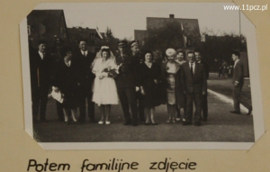 Uroczystości ślubu ppor. Stanisława Boratyńskiego