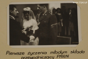 Uroczystości ślubu ppor. Stanisława Boratyńskiego