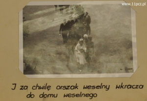 Uroczystości ślubu ppor. Stanisława Boratyńskiego