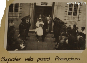 Uroczystości ślubu ppor. Stanisława Boratyńskiego