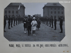 Uroczystości ślubu ppor. Stanisława Aszklara
