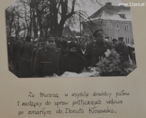 Rok 1968 - pogrzeb kpt. Józefa Kłosowskiego