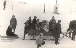 Kulig w jednostce w 1966 roku; na zdjeciu jest sierz Mordas podoficer żywnościowy