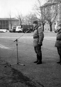 Po ćwiczeniach - podziękowanie za wysiłek 07.03.1988