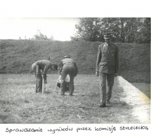 Z prawej mjr Zbigniew Drozdek - Zastępca Dowódcy ds. Politycznych