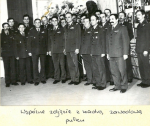 Przekazanie obowiązków Z-cy D-cy WOW ds. Politycznych. Gen. bryg. L. Wojtasik przejmuje obowiązki od gen. bryg. Krzysztofa Owczarka