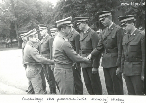 Składają: ppłk Ryszard Rojek i ppłk Stanisław Cierpisz
