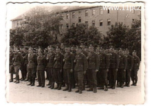 Lata pięćdziesiąte, uroczysta zbiórka pododdziałów